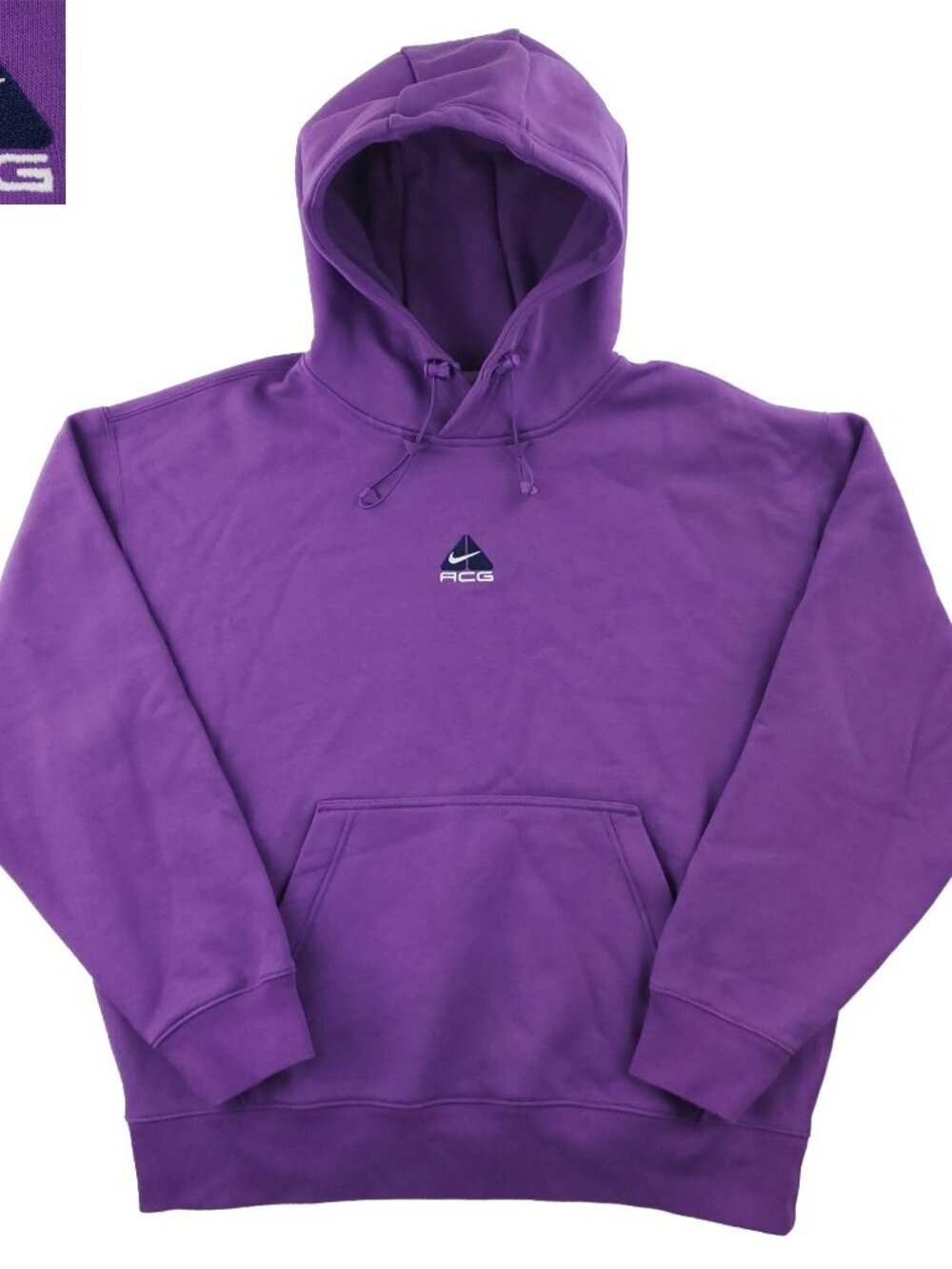 Nike ACG Hoodie Center Swoosh Therma-FIT Heavyweight Fleece Men's Medium